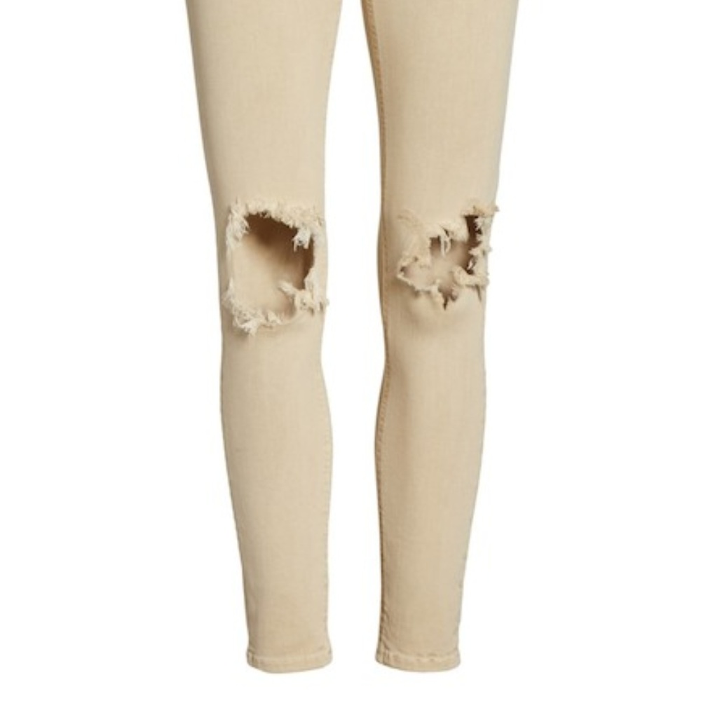 NWT Free People High Waist Busted Knee Skinny Jean - Picture 4 of 7